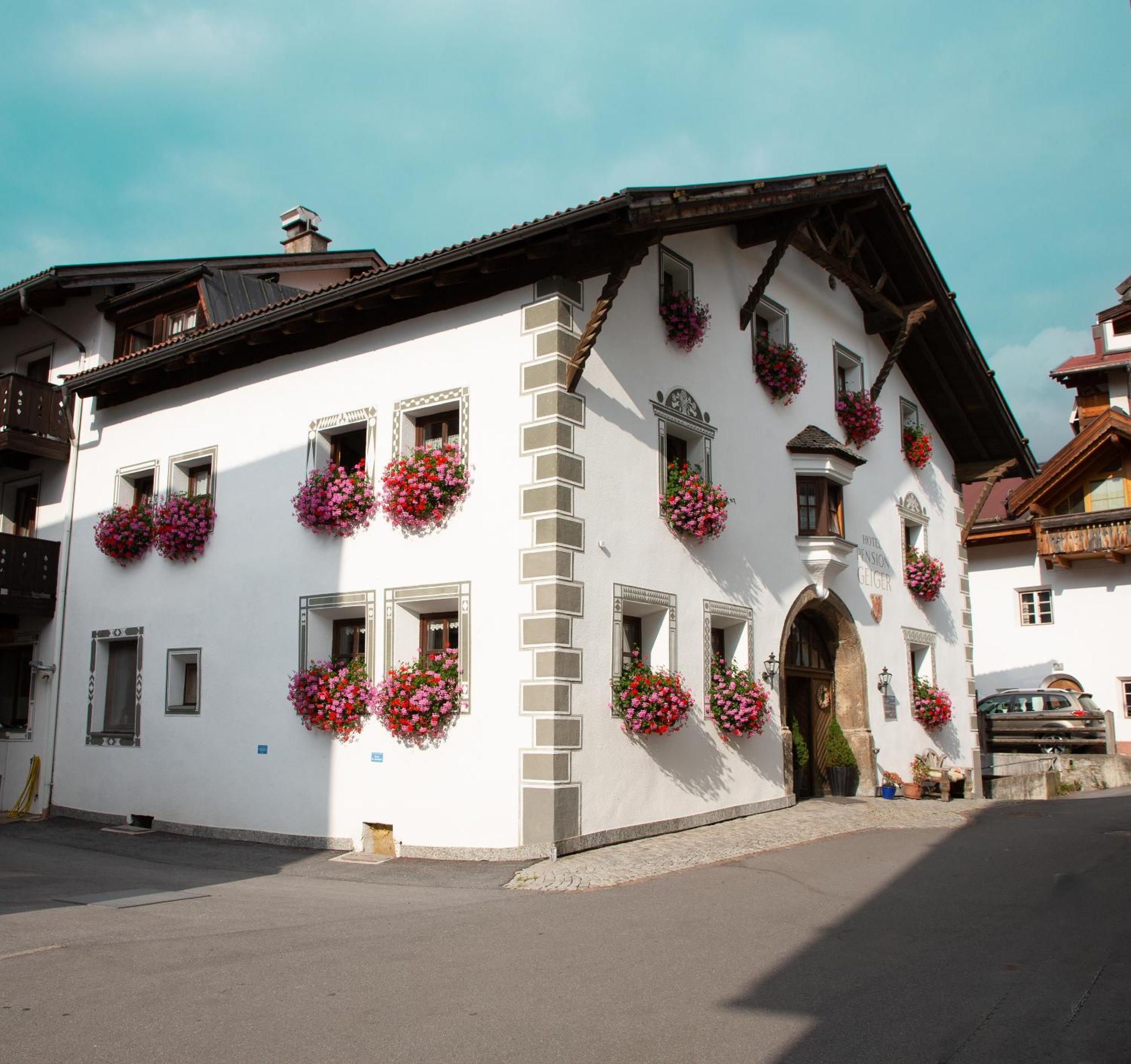 Hotel Pension Geiger Serfaus Exterior foto