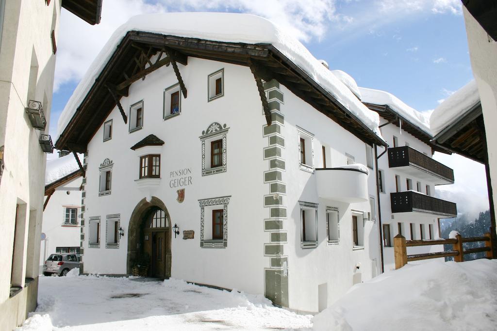 Hotel Pension Geiger Serfaus Exterior foto