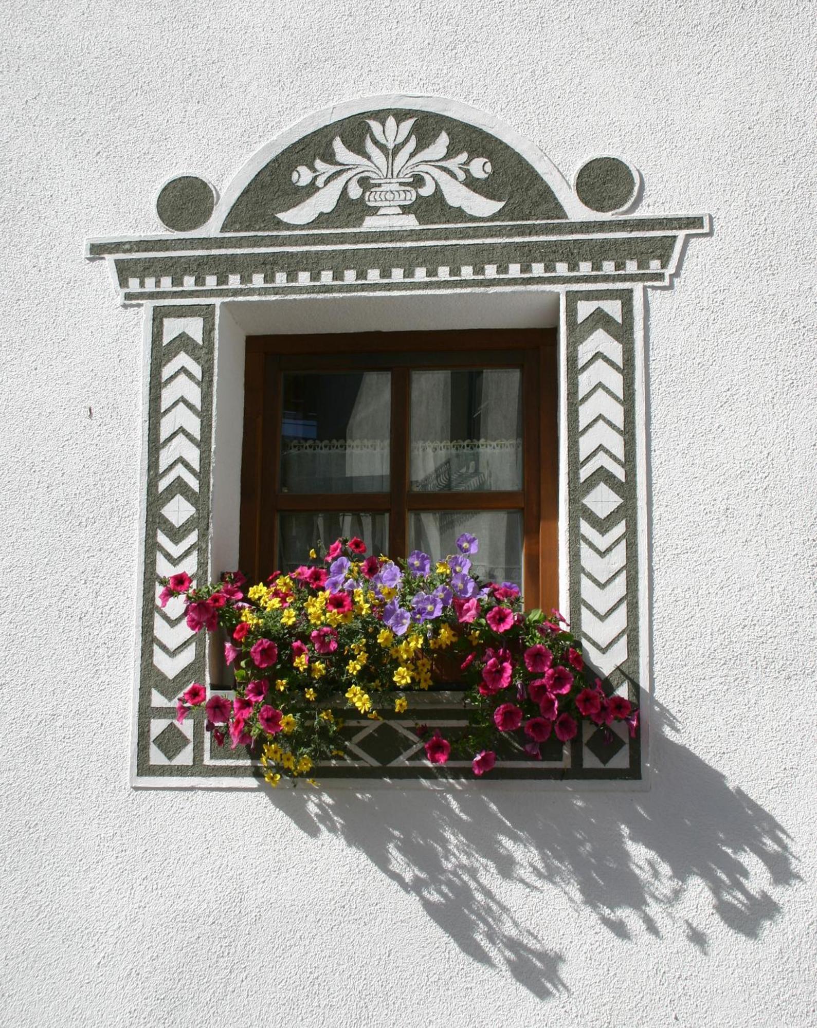 Hotel Pension Geiger Serfaus Exterior foto